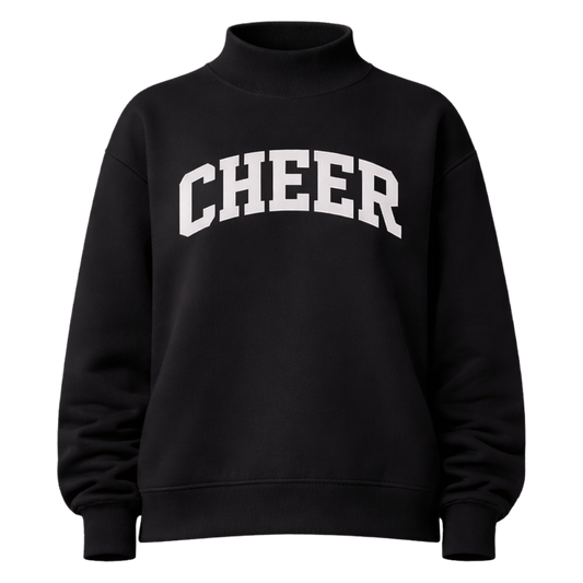 CHEER Mock Neck Sweatshirt [PREORDER]