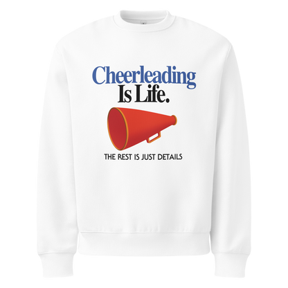 Cheerleading Is Life Vintage Oversized Heavyweight Sweatshirt