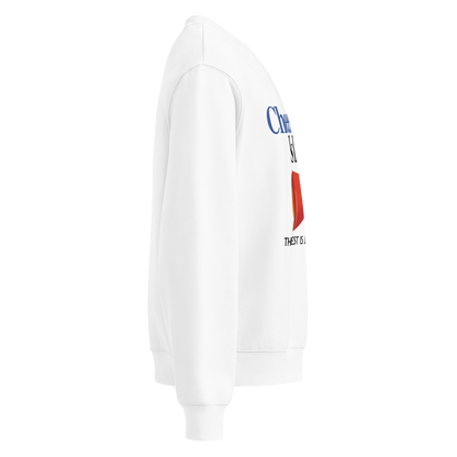 Cheerleading Is Life Vintage Oversized Heavyweight Sweatshirt