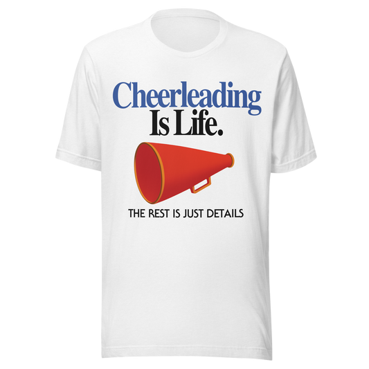 Cheerleading Is Life Vintage Shirt