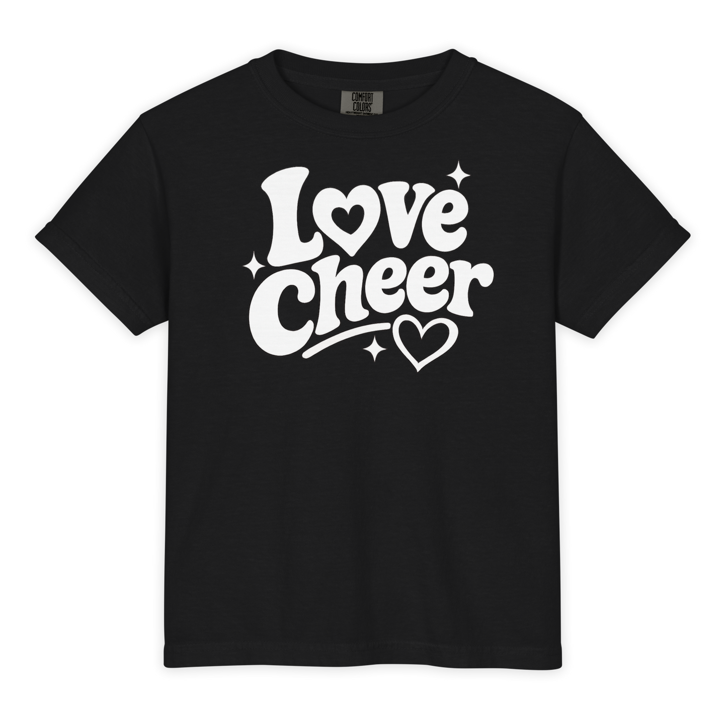 Love Cheer Youth Comfort Colors Shirt